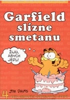 Garfield slízne smetanu - 4. kniha sebraných garfieldových stripů