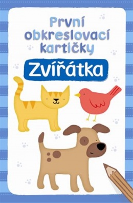 První obkreslovací kartičky - Zvířátka