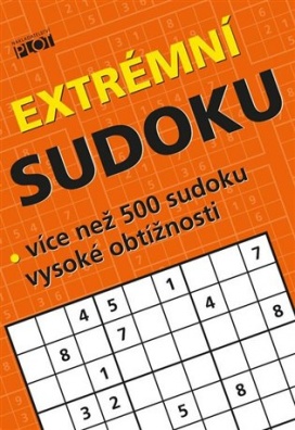 Extrémní sudoku - Více než 500 sudoku nejvyšší obtížnosti