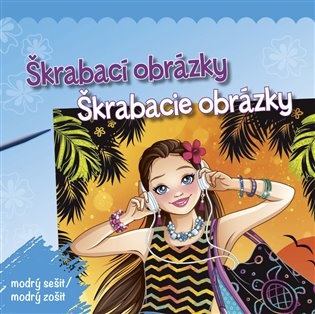 Škrabací obrázky / Škrabacie obrázky - modrý sešit/modrý zošit