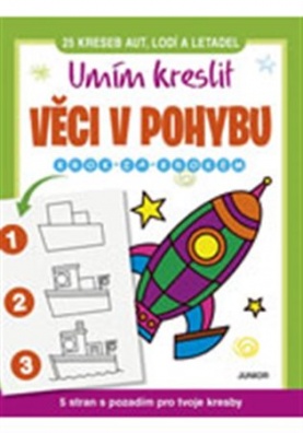 Umím kreslit věci v pohybu - krok za krokem