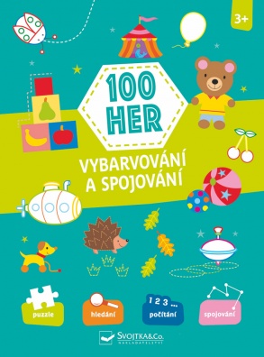 100 her Vybarvování a spojování