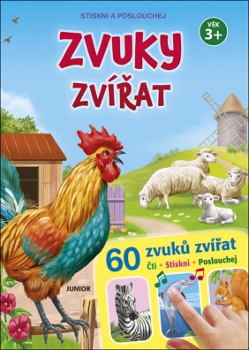 Zvuky zvířat, 60 zvuků zvířat - Čti, stiskni, poslouchej