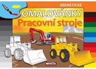 Pracovní stroje - didaktické omalovánky