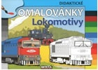 Lokomotivy - didaktické omalovánky