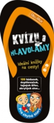 Kvízy a hlavolamy. Ideální knížky na cesty!