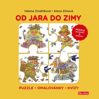 Od jara do zimy. Puzzle - Omalovánky - Kvízy