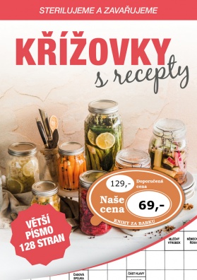 Křížovky s recepty. sterilujeme a zavařujeme