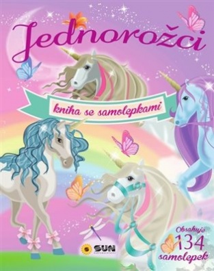 Jednorožci - kniha se samolepkami