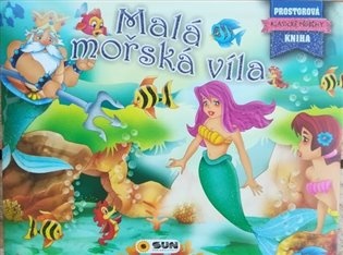 Malá mořská víla - prostorová kniha