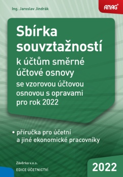 Sbírka souvztažností k účtům směrné účtové osnovy pro podnikatele se vzorovou účtovou osnovou 2022