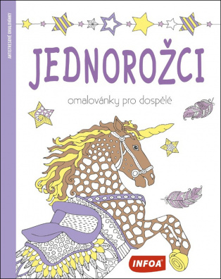 Jednorožci Omalovánky pro dospělé