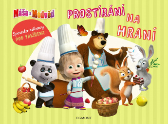 Máša a medvěd  - Prostírání na hraní