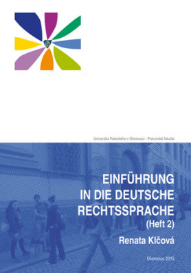 Einführung in die deutsche Rechtssprache. Heft 2