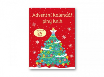 Adventní kalendář plný knih. Obsahuje 24 knih