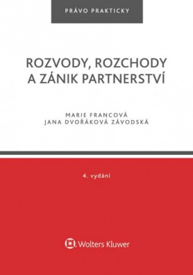 Rozvody, rozchody a zánik partnerství - 4. vydání