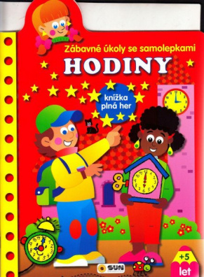 Hodiny - Zábavné úkoly se samolepkami