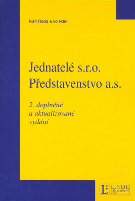 Jednatelé s.r.o. Představenstvo a.s., 2. dopl.a aktual.vyd.