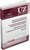 ÚZ č.1507 Silniční doprava, Pozemní komunikace, Veřejné služby v přepravě cestujících, Dráhy