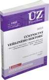 ÚZ č.1525 Účetnictví veřejného sektoru (ÚSC, organizační složky státu, příspěvkové organizace 2023