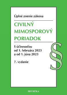 Civilný mimosporový poriadok. Úzz, 7. vyd