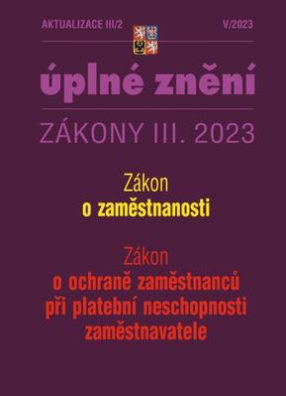 Aktualizace III/2 - Zákon o zaměstnanosti