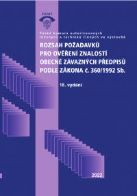 Rozsah požadavků pro ověření znalostí obecně závazných předpisů podle zákona č. 360/1992 Sb., 18.vyd