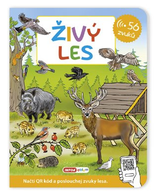 Živý les - 56 zvuků s QR kódy 