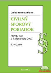 Civilný sporový poriadok. 9. vyd., 9/2023