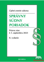 Správny súdny poriadok. 8. vyd, 9/2023