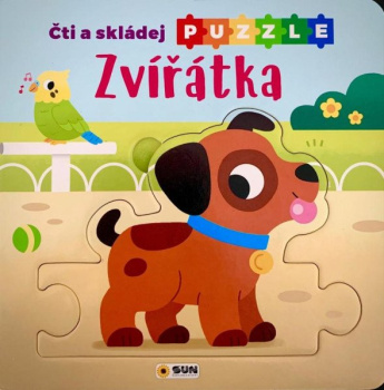 Čti a Skládej Puzzle Zvířátka