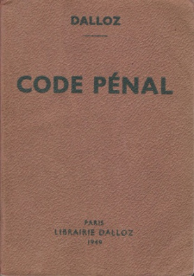 Dalloz Code Pénal