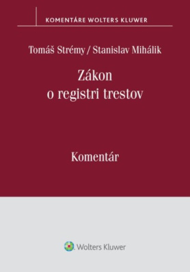 Zákon o registri trestov-komentár