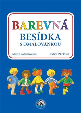 Barevná besídka s omalovánkou 