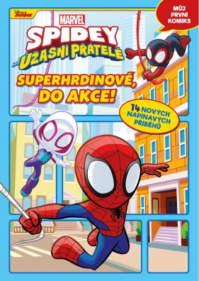 Marvel - Spidey a jeho úžasní přátelé: Superhrdinové, do akce!. Můj první komiks