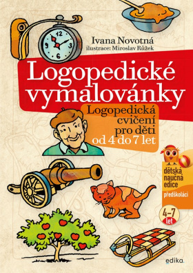 Logopedické vymalovánky. Logopedická cvičení pro děti od 4 do 7 let