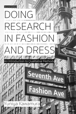 Doing Research in Fashion and Dress: An Introduction to Qualitative Methods 2nd Edition