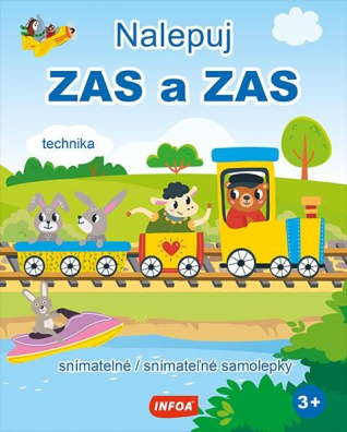 Nalepuj ZAS a ZAS - Technika - snímatelné / snímateľné samolepky (CZ/SK vydání)