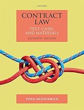 Contract Law: Text Cases and Materials