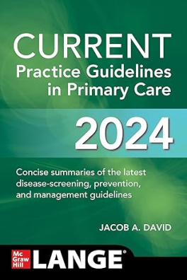 CURRENT Practice Guidelines In Primary Care 2024