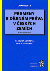 Prameny k dějinám práva v českých zemích, 2. vydání