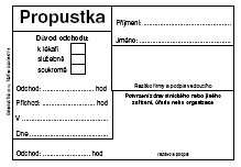 Propustka A7 Baloušek ET077