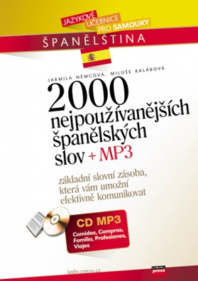 2000 nejpoužívanějších španělských slov + MP3