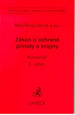 Zákon o ochraně přírody a krajiny - komentář, 2.vydání