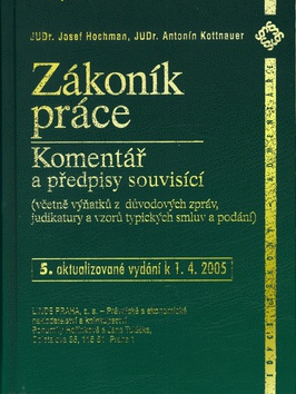 Zákoník práce-komentář a předpisy související, 5.vydání