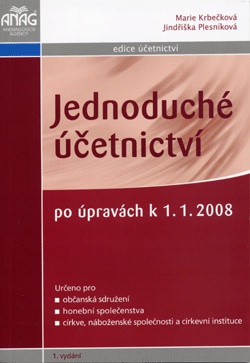 Jednoduché účetnictví po úpravách k 1.1.2008