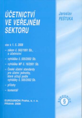 Účetnictví ve veřejném sektoru k 1.5.2008