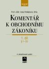 Komentář k obchodnímu zákoníku 1. díl, 4. vydání