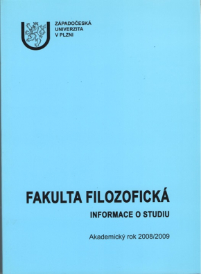 Informace o studiu - Fakulta filozofická 2008/2009