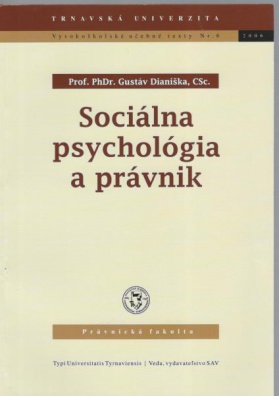 Sociálna psychológia a právnik